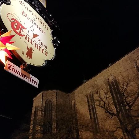Gaststaette & Pension Zum Tuermer Annaberg-Buchholz Buitenkant foto